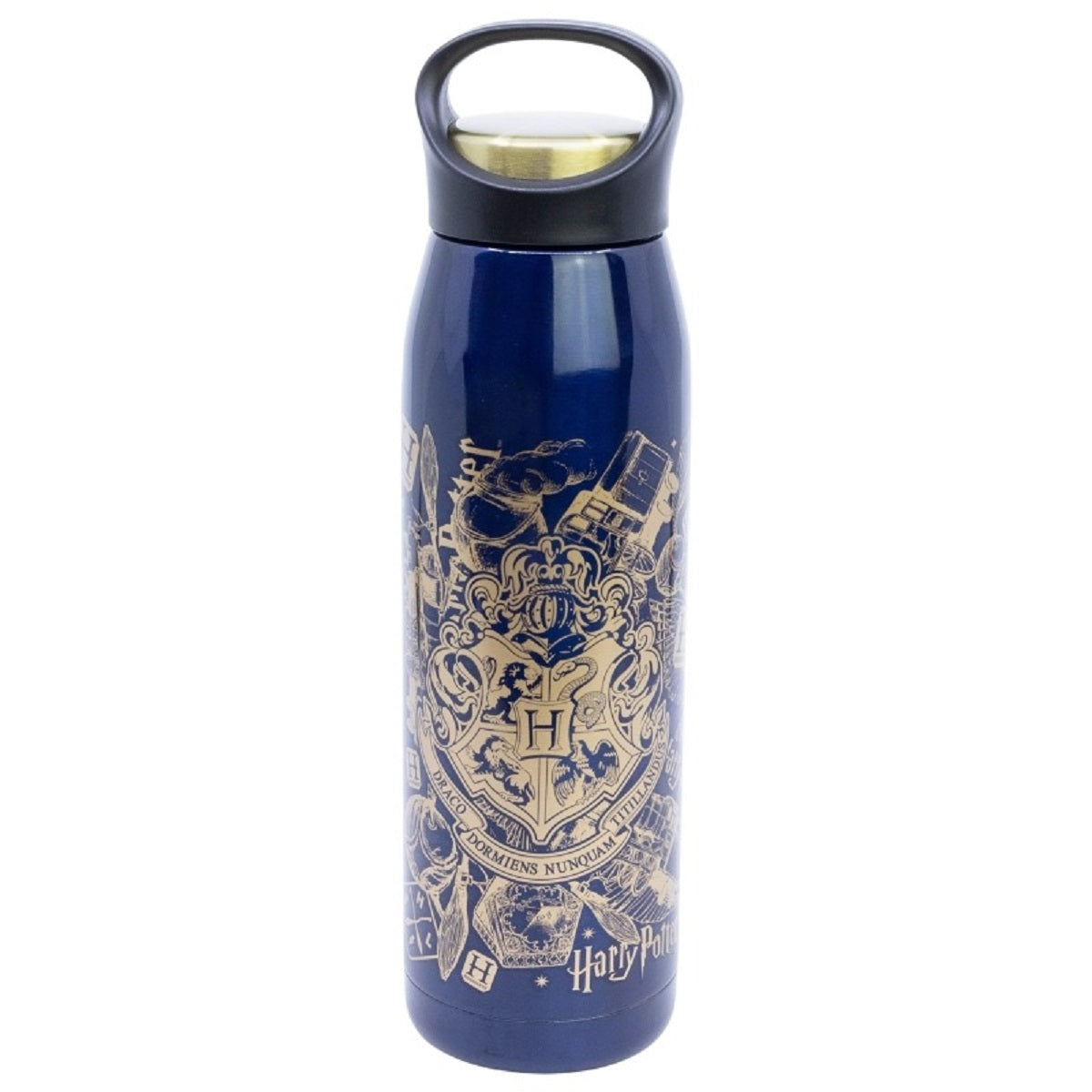 Harry Potter Thermoflasche Isolierflasche 665 ml aus Edelstahl mit Schraubdeckel