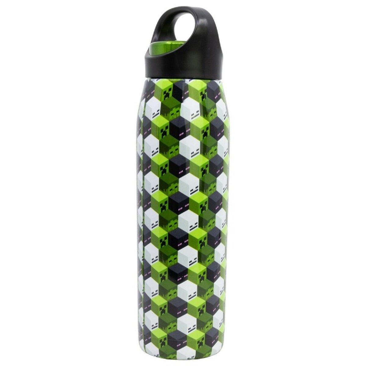 Minecraft Thermoflasche Isolierflasche 665 ml aus Edelstahl mit Schraubdeckel