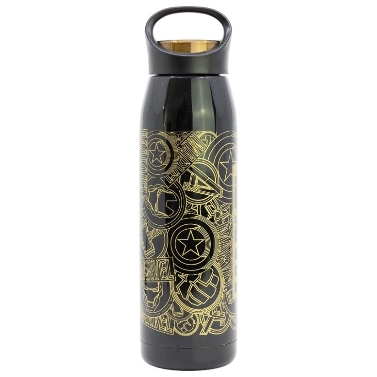 Marvel Thermoflasche Isolierflasche 665 ml aus Edelstahl mit Schraubdeckel