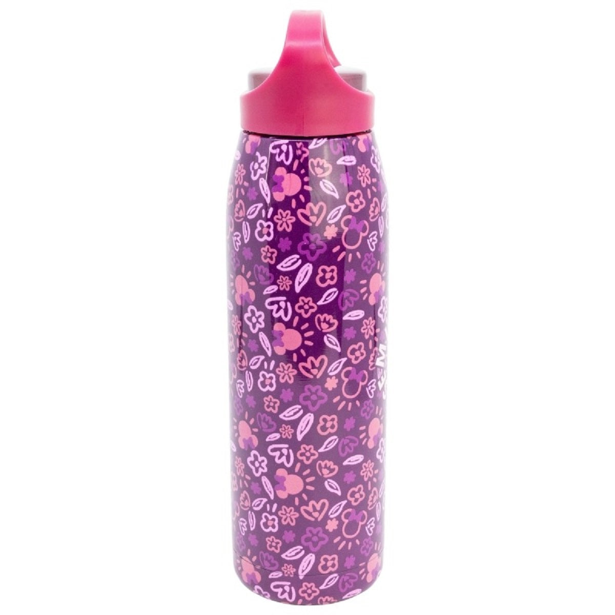 Disney Minnie Mouse Thermoflasche Isolierflasche 665 ml aus Edelstahl mit Schraubdeckel