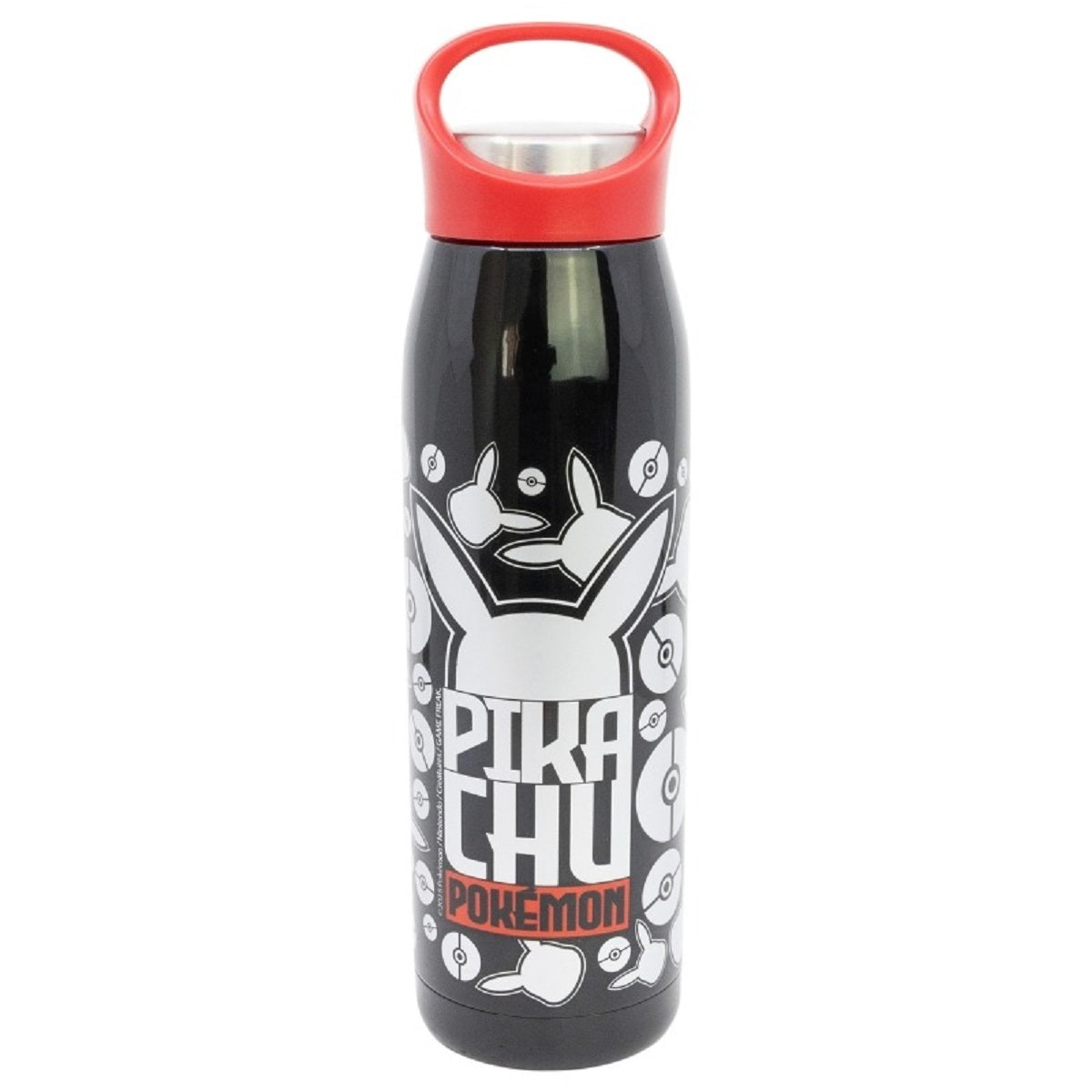 Pokemon Thermoflasche Isolierflasche 665 ml aus Edelstahl mit Schraubdeckel