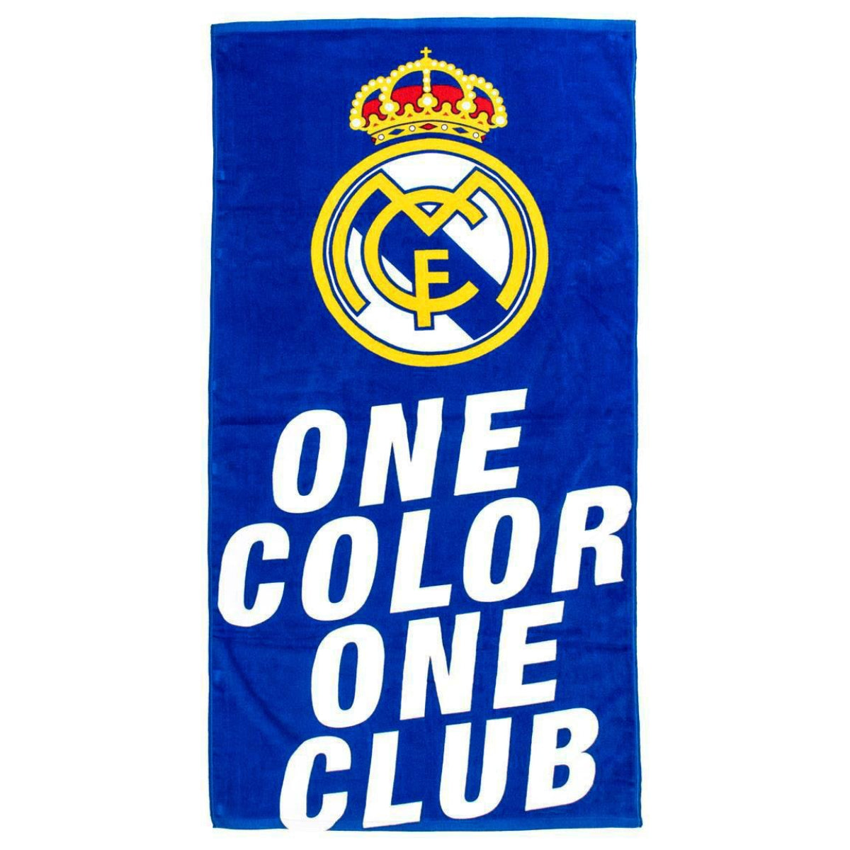Real Madrid Badetuch Strandtuch 140x70 cm Baumwolle Handtuch für Fitness, Sport & Strand