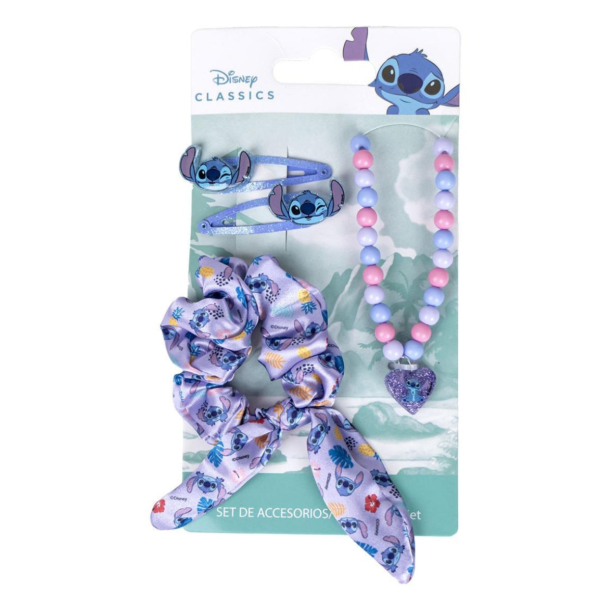 Lilo & Stitch Beauty-Set – Haar- und Schmuck-Accessoires für Kinder
