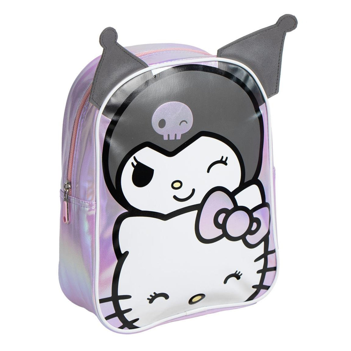 Hello Kitty Kinder Rucksack 32 × 26 × 4 cm leichter Freizeitrucksack mit Frontmotiv