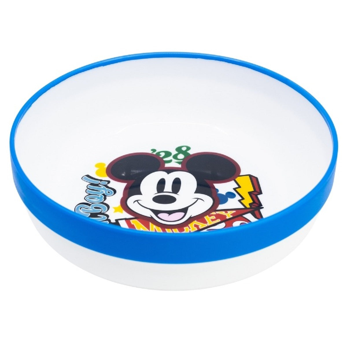 Disney Mickey Mouse Kindergeschirr ab 4 Jahren Schale für Kinder mikrowellengeeignet