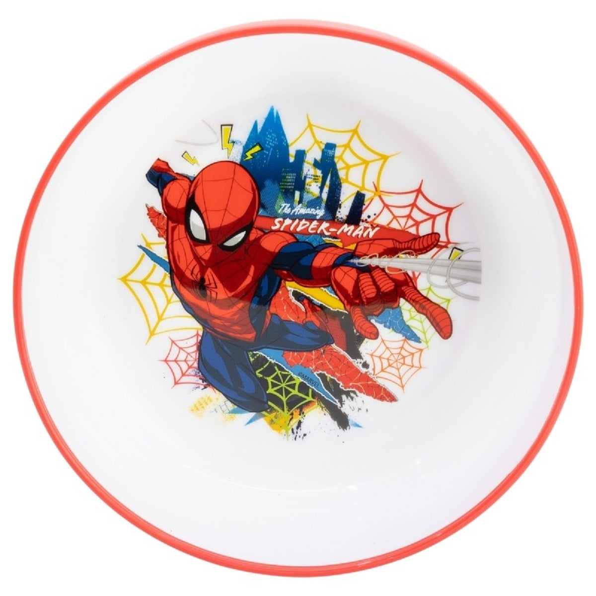 Spiderman Kindergeschirr ab 4 Jahren Schale für Kinder mikrowellengeeignet