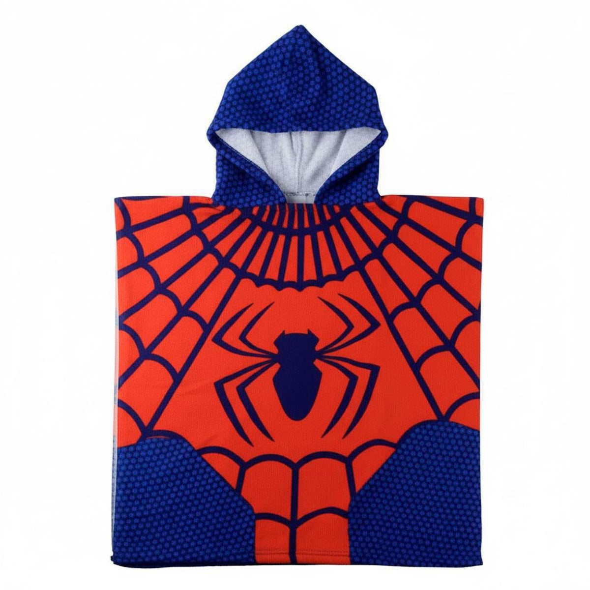 Spiderman Poncho für Kinder 55 × 77 cm 250 gsm schnell trocknend