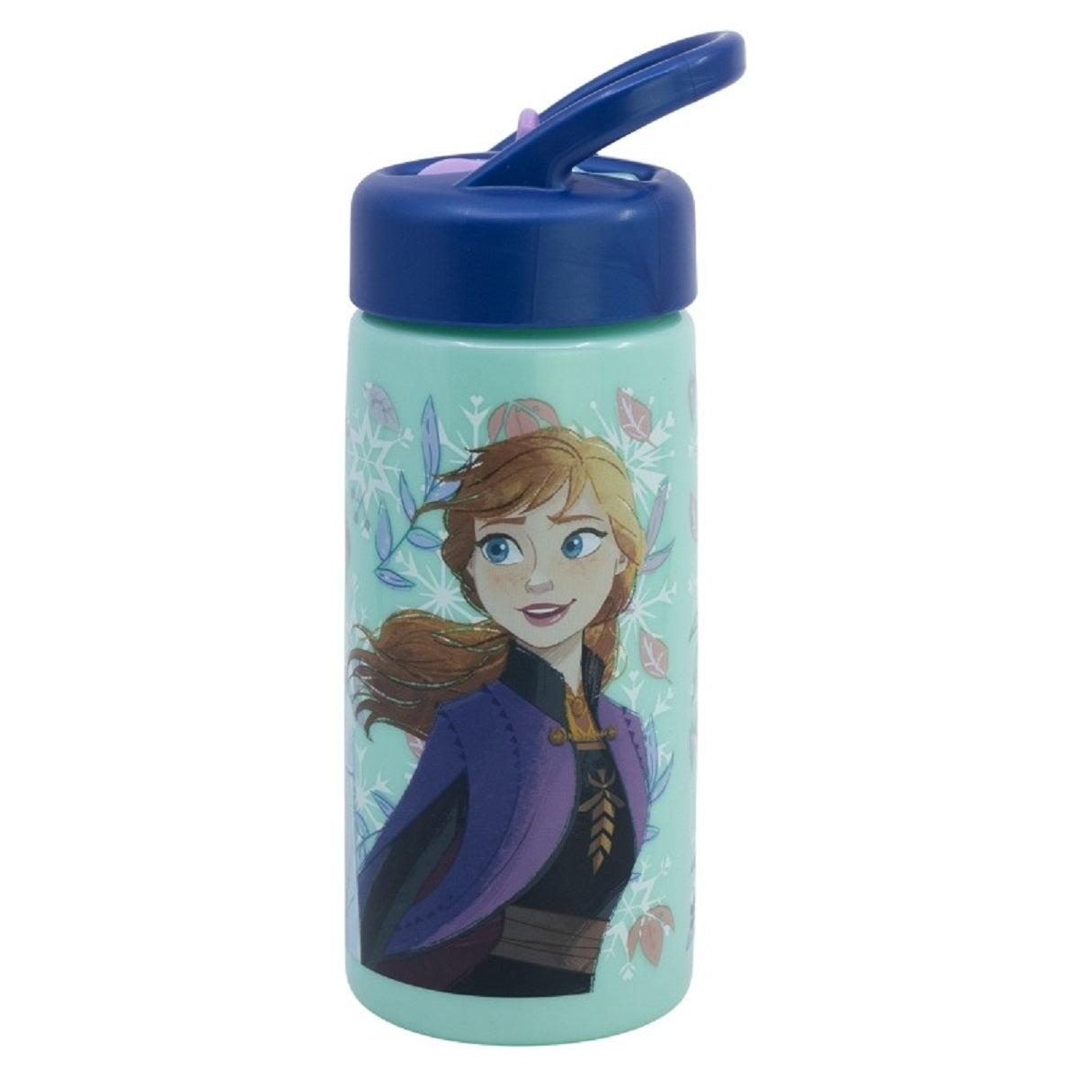 Disney Frozen Kinder Wasserflasche 410 ml für Alltag Schule und unterwegs