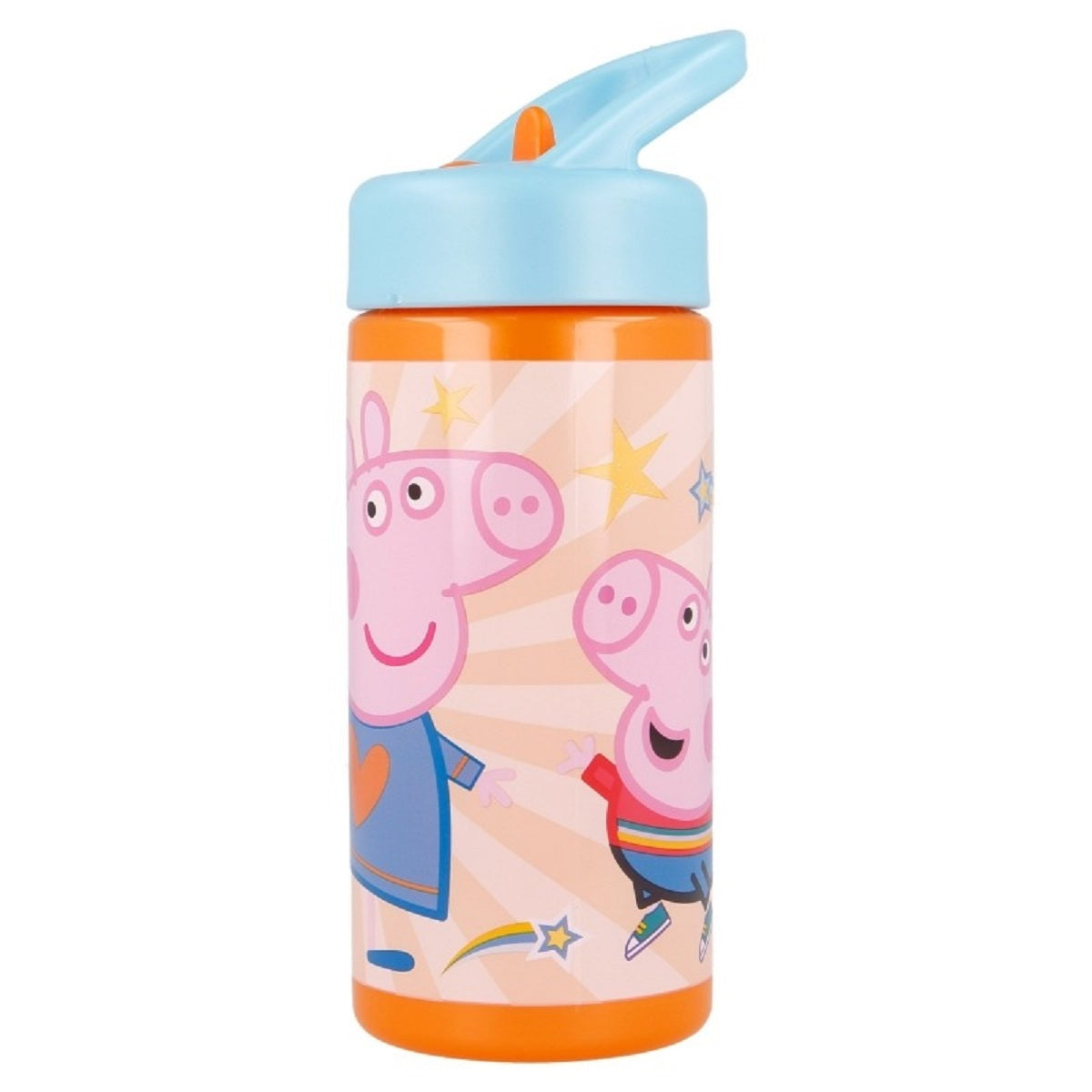 Peppa Pig Kinder Wasserflasche 410 ml für Alltag Schule und unterwegs