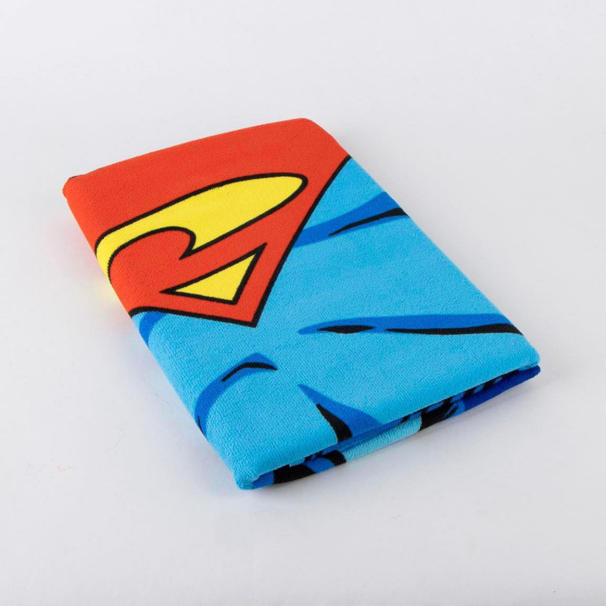 Superman Polyester Strandtuch für Kinder 70 × 140 cm 250 gsm