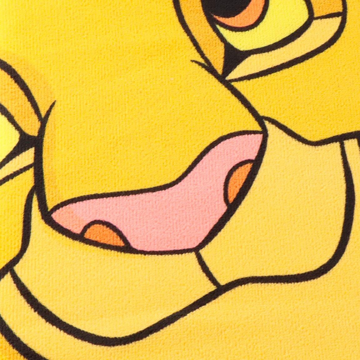Der König der Löwen Polyester Strandtuch für Kinder 70 × 140 cm 250 gsm