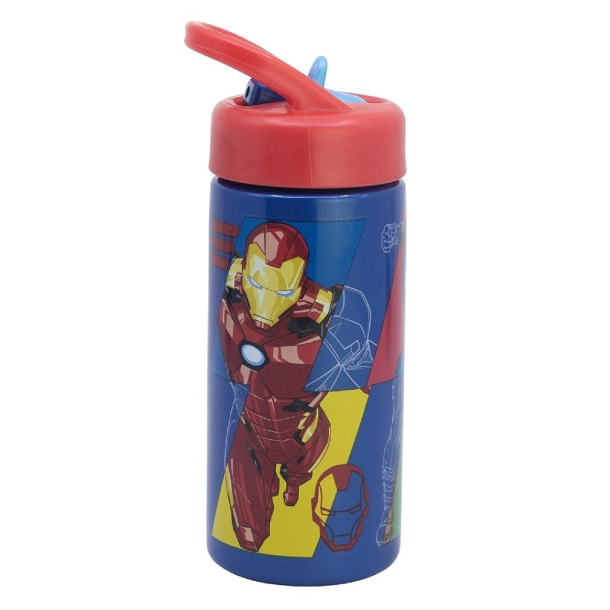 Marvel Kinder Wasserflasche 410 ml für Alltag Schule und unterwegs
