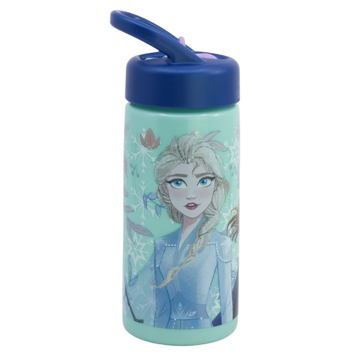 Disney Frozen Kinder Wasserflasche 410 ml für Alltag Schule und unterwegs