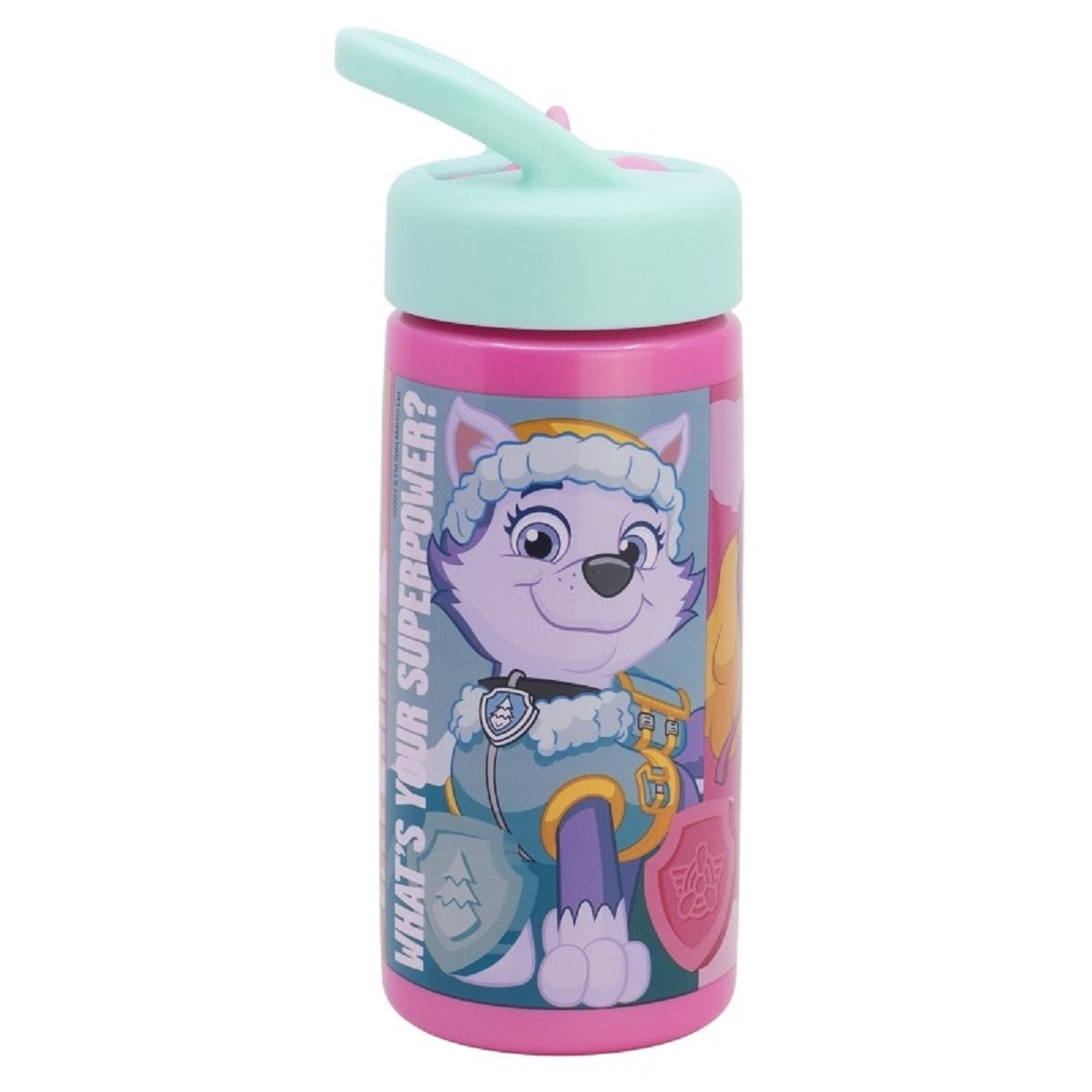 Paw Patrol Kinder Wasserflasche 410 ml für Alltag Schule und unterwegs