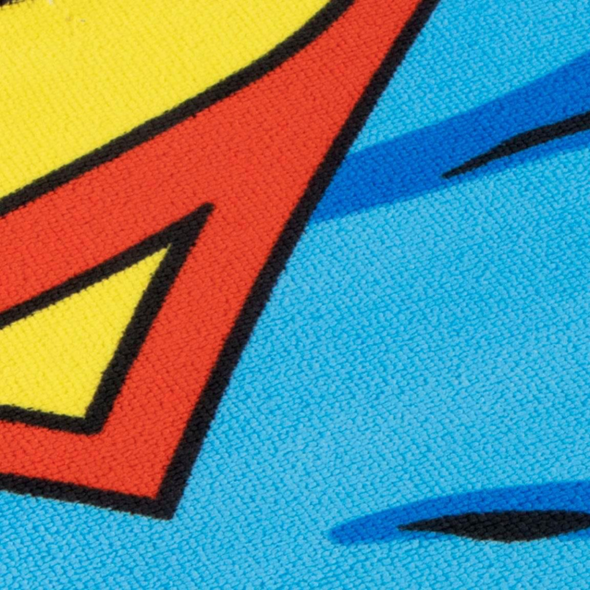 Superman Polyester Strandtuch für Kinder 70 × 140 cm 250 gsm