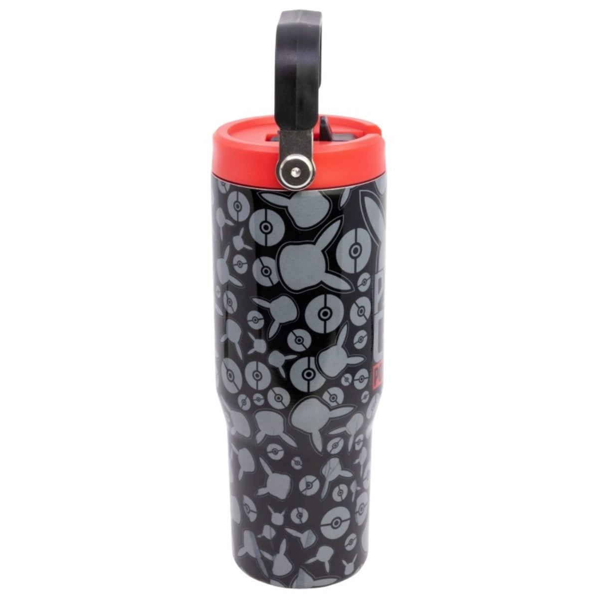 Pokemon Edelstahl Thermobecher 860 ml mit Griff und Klappdeckel