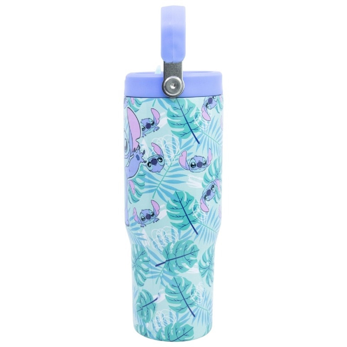 Lilo & Stitch Edelstahl Thermobecher 860 ml mit Griff und Klappdeckel