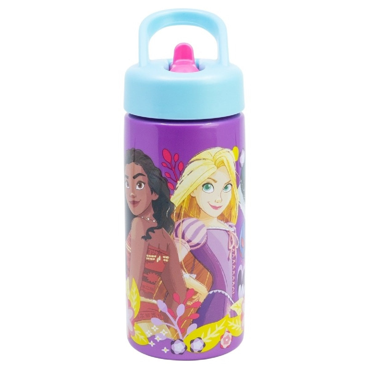 Disney Princess Kinder Wasserflasche 410 ml für Alltag Schule und unterwegs