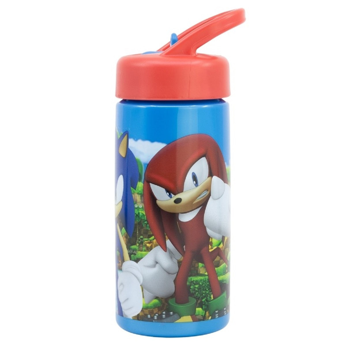 Sonic the Hedgehog Kinder Wasserflasche 410 ml für Alltag Schule und unterwegs