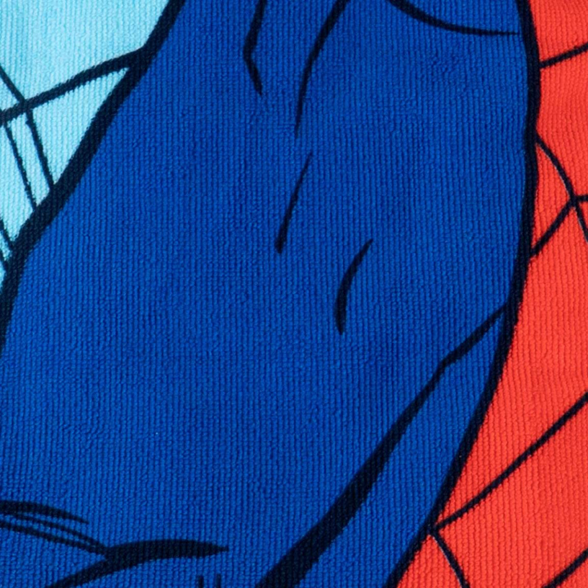 Spiderman Kinder Strandtuch 70 × 140 cm mit Schwimmbrille als Set