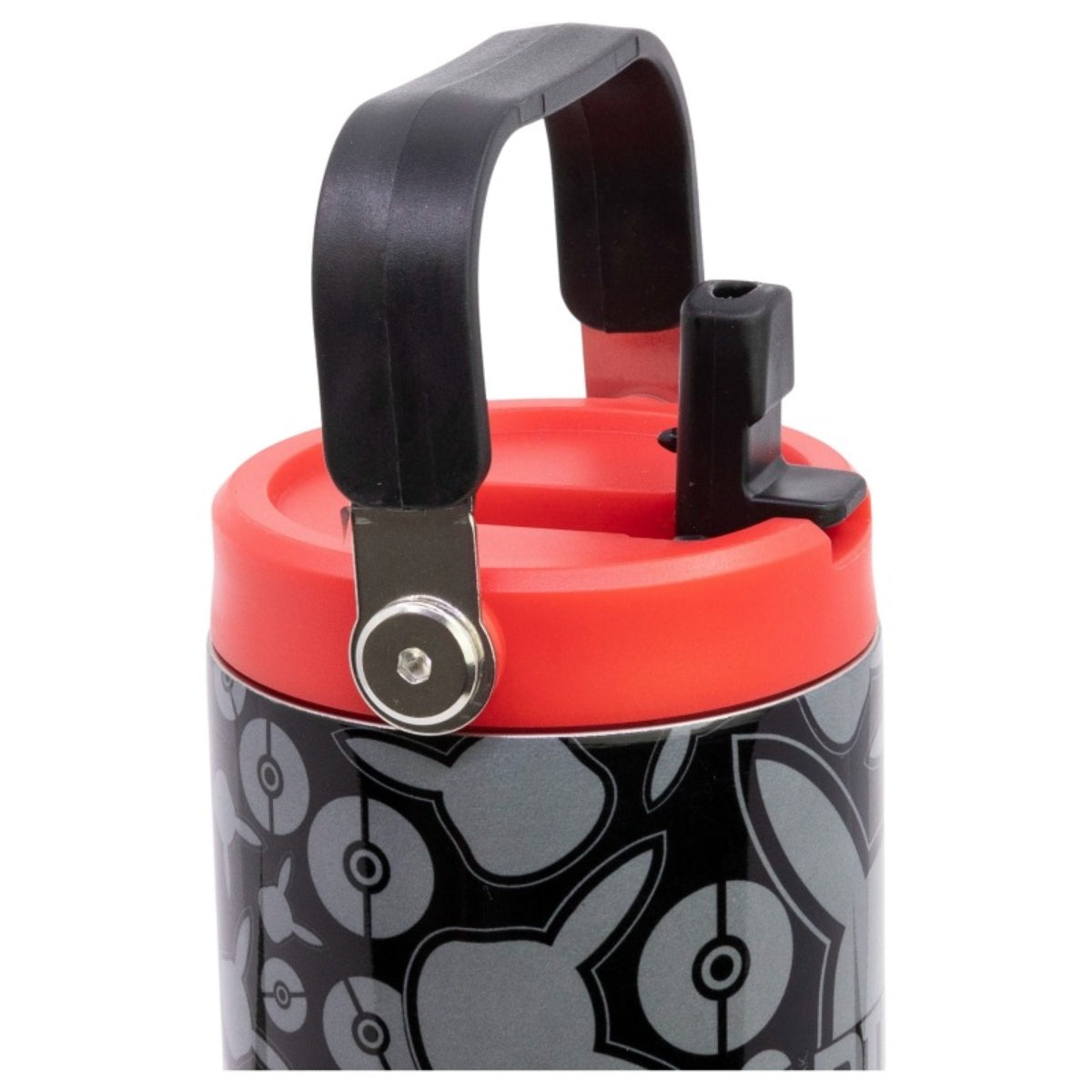 Pokemon Edelstahl Thermobecher 860 ml mit Griff und Klappdeckel