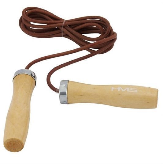 HMS Springseil Aus Holz & Leder für Cardio
