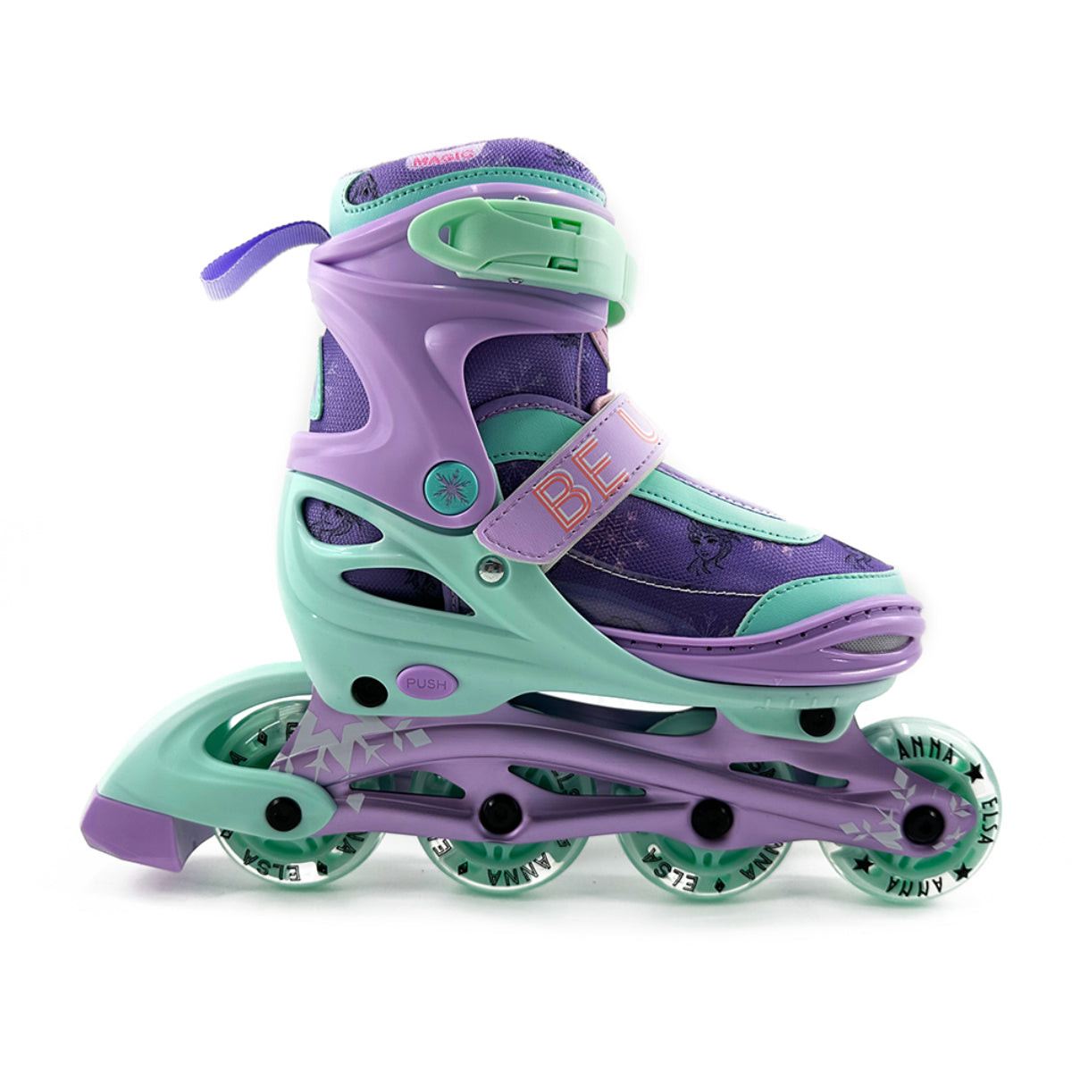 Disney Frozen Kinder Inliner & Rollschuhe – 3in1 Skates mit ABEC-7 Kugellagern Größe 30-33