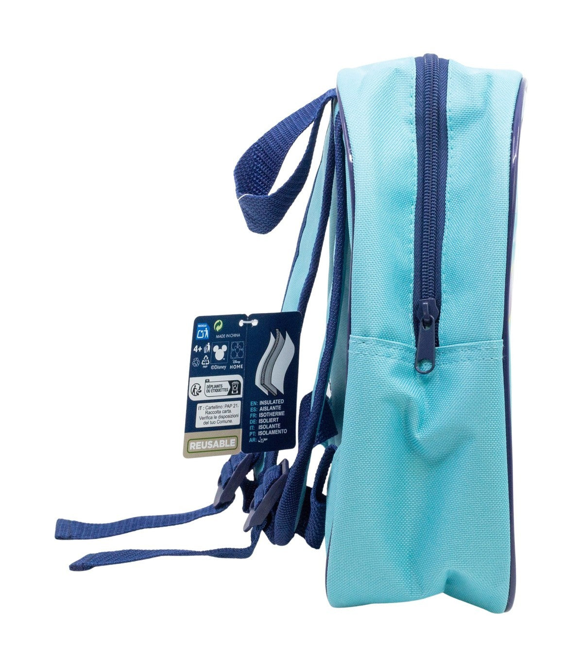 Disney Stitch Lunchbag Kinder Isoliertasche mit Tragegriff und Schultergurten