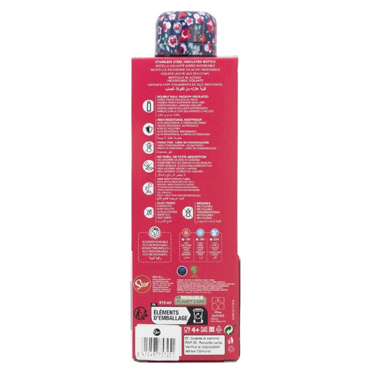 Disney Minnie Mouse Isolierte Edelstahl Trinkflasche Thermotrinkflasche 515 ml