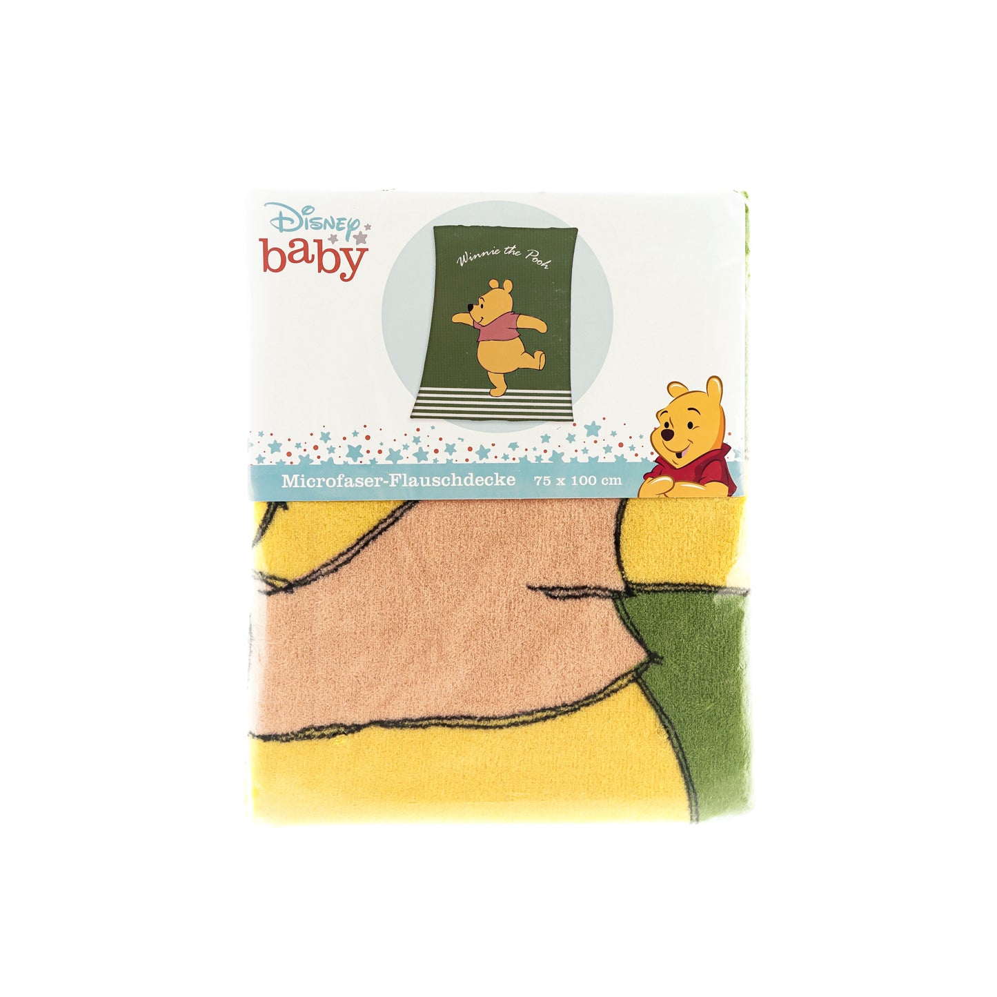 Winnie Pu der Bär Korallen Babydecke Weiche Fleecedecke für Babys 100 x 75 cm