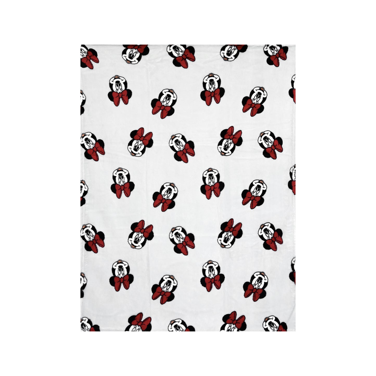 Minnie Mouse Babydecke Kuschelige Korallen-Fleecedecke, 100cm x 75cm