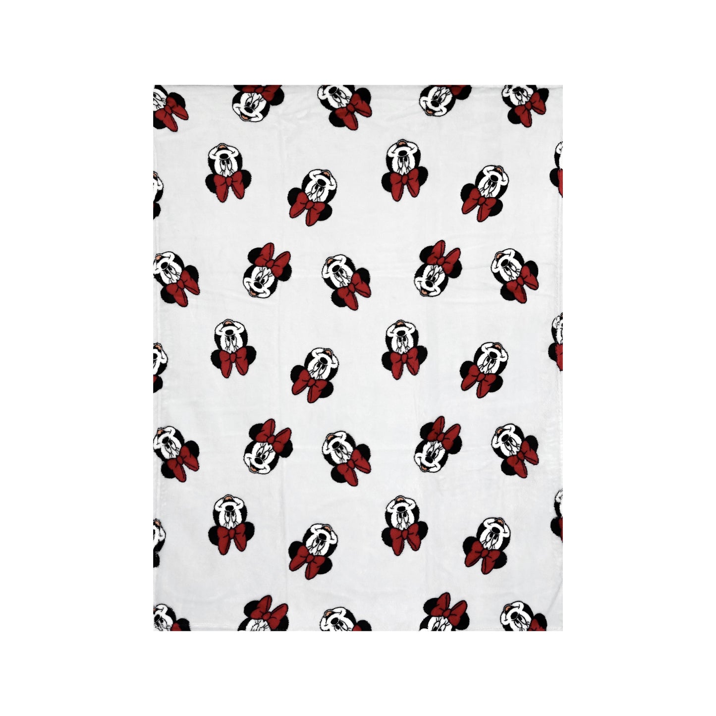 Minnie Mouse Babydecke Kuschelige Korallen-Fleecedecke, 100cm x 75cm