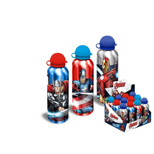 Marvel Avengers 500 ml Trinkflasche Auslaufsicher und perfekt für den Alltag