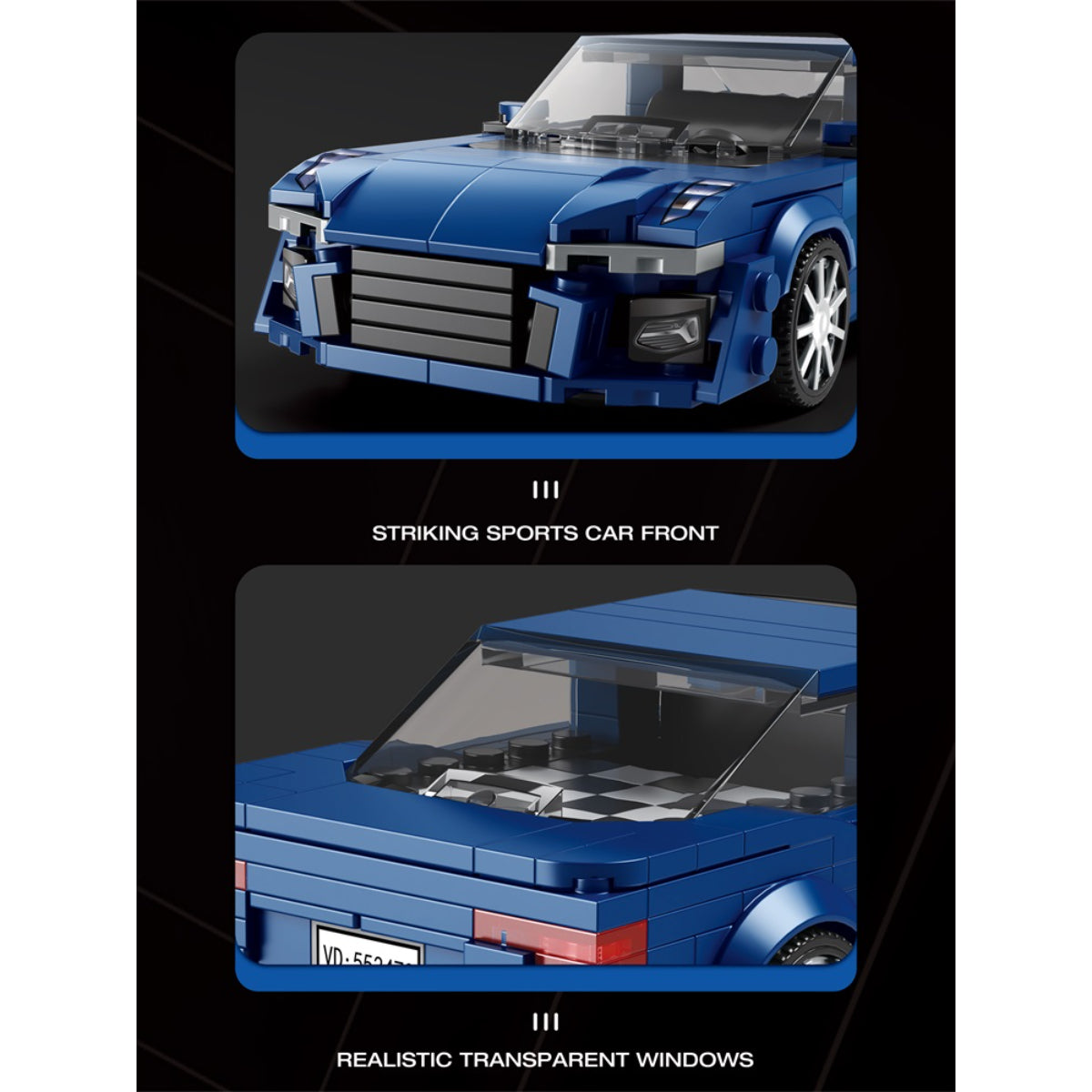 Reobrix 822 Limousine 1:24 Klemmbaustein Auto 330 Teile ab 14