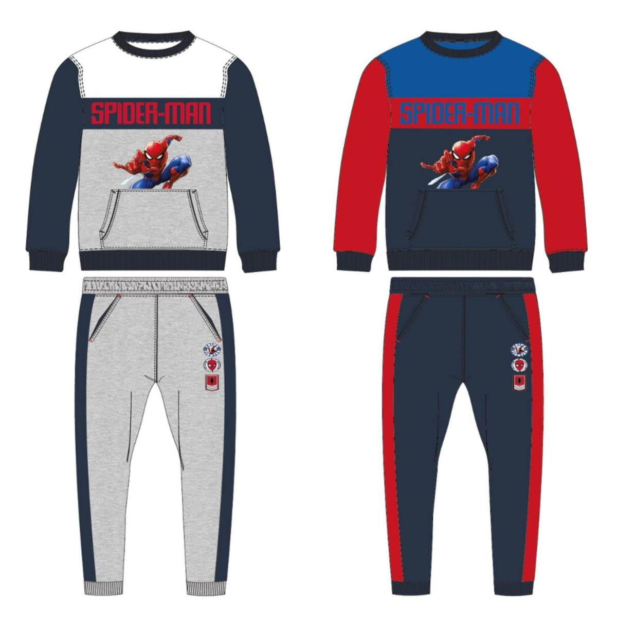 Spiderman Jogginganzug Kinder 100% Polyester Zweiteiler Jungen
