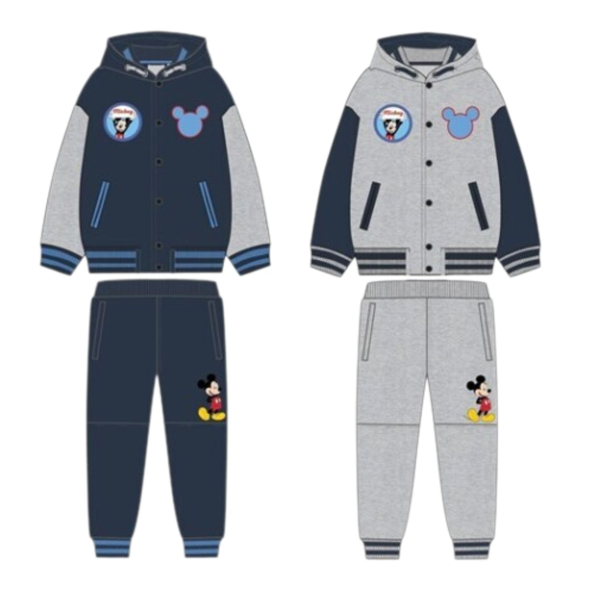 Disney Mickey Mouse Jogginganzug Set 100% Polyester für Jungen
