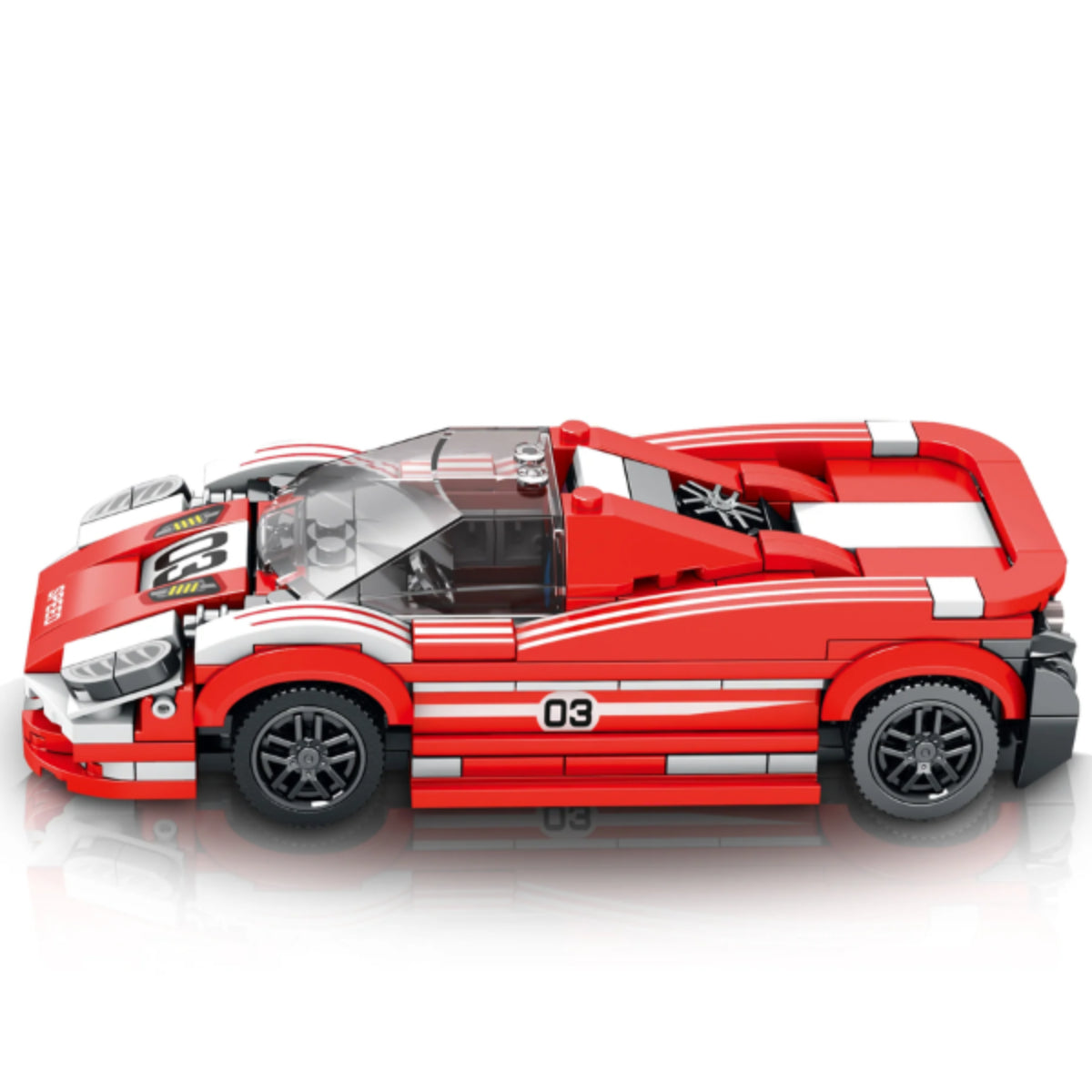 Reobrix 680 Rennwagen 1:24 Klemmbaustein Auto 355 Teile ab 14