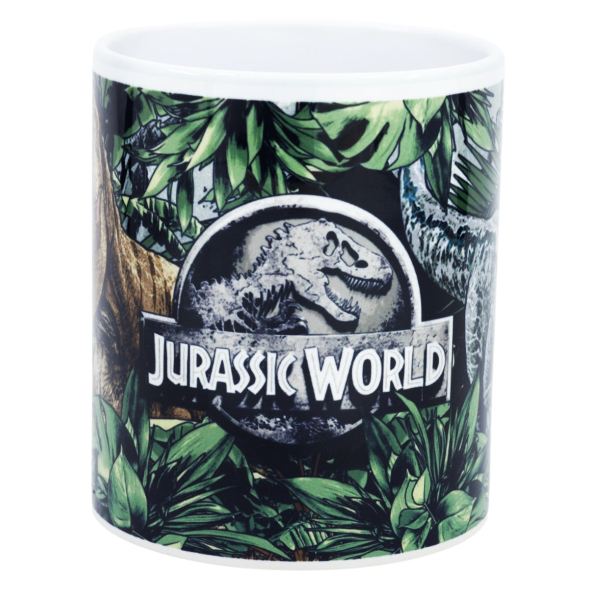 Jurassic World Tasse 325ml Dino Keramikbecher im Geschenkset für Kinder & Fans