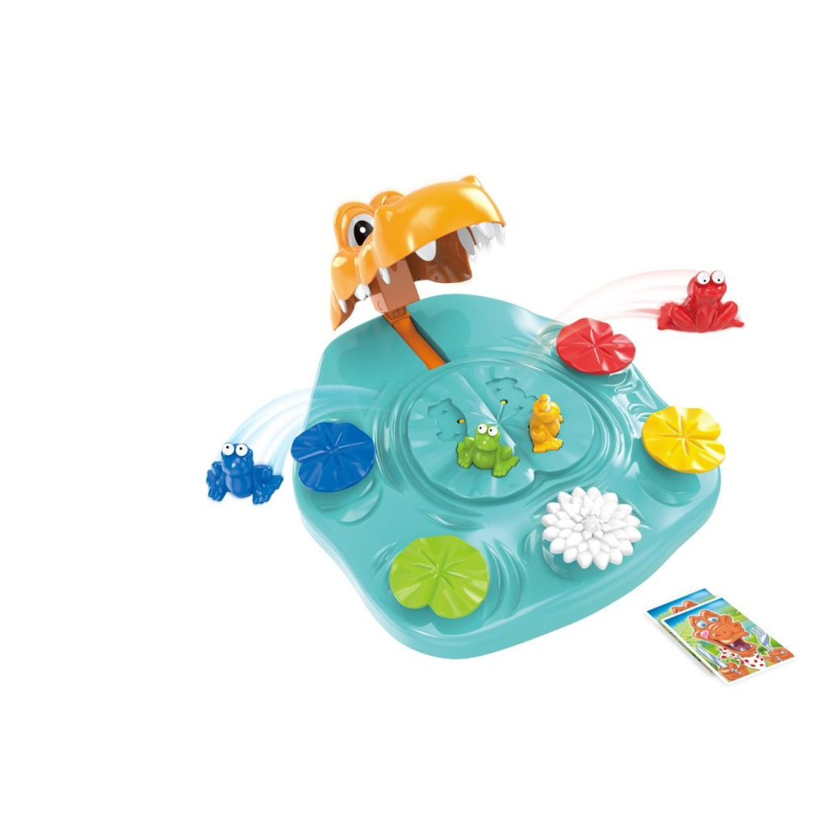JollyPlay Krokodilspiel – schnelles Reaktionsspiel für 2–4 Spieler
