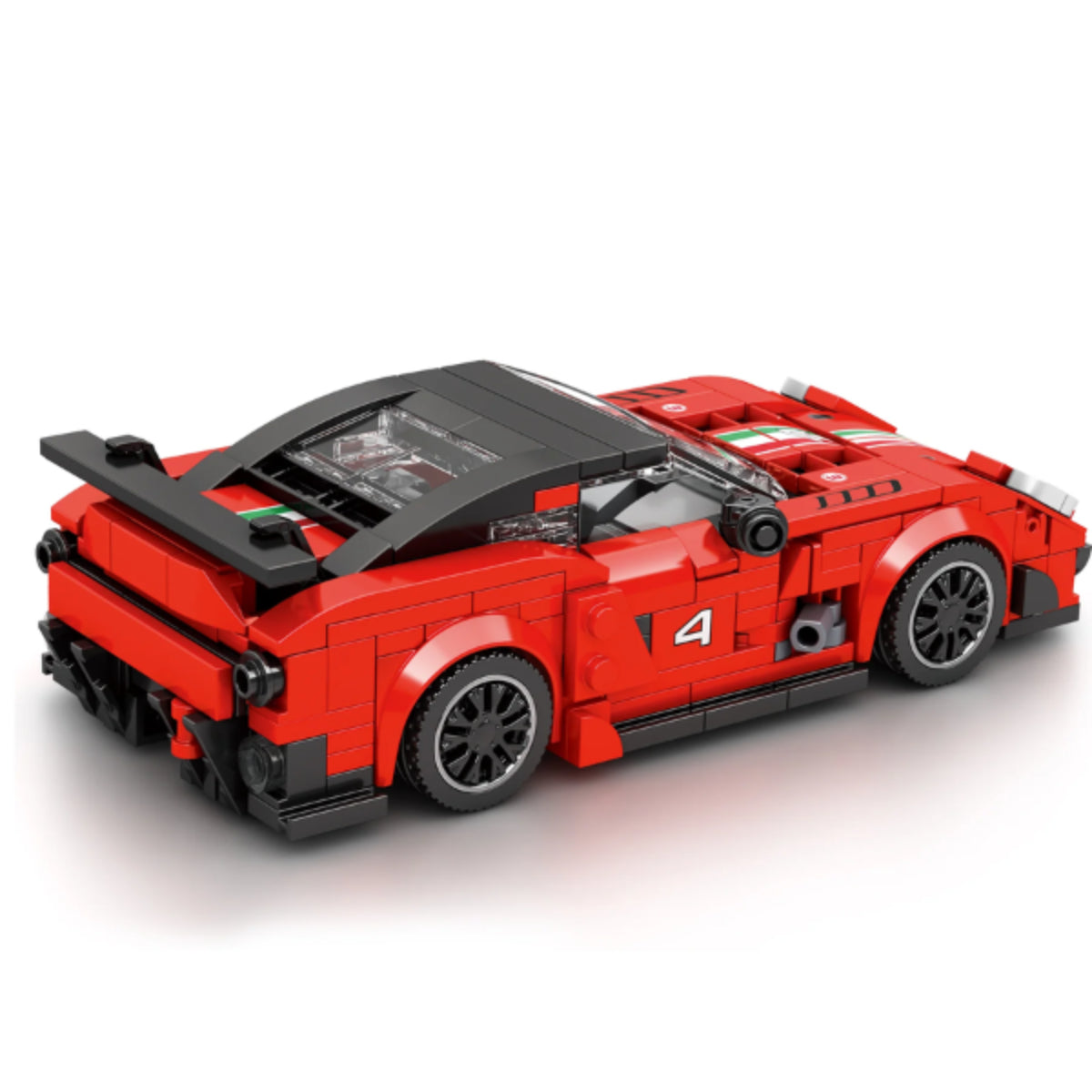 Reobrix 676 Supersportwagen 1:24 Klemmbaustein Auto 391 Teile mit Türen