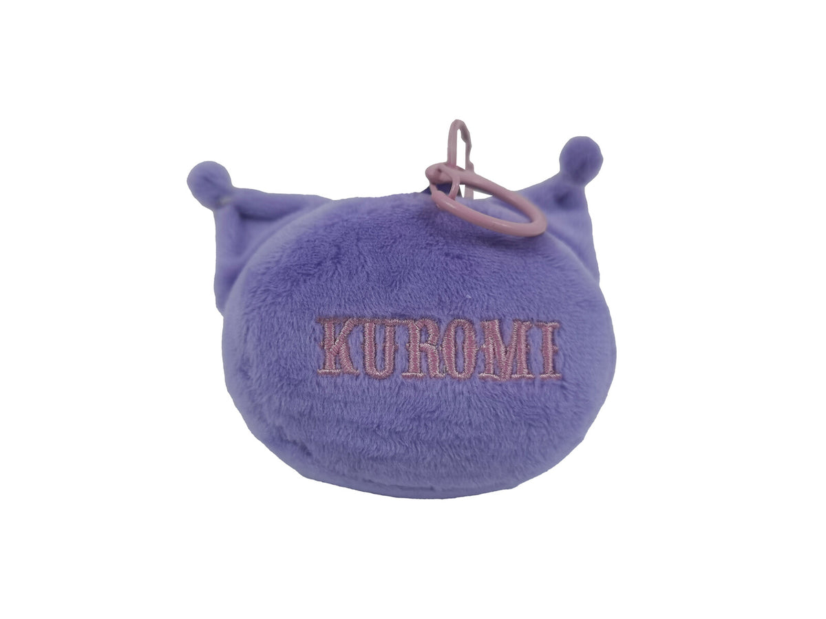 Sanrio Kuromi 3D Schlüsselanhänger Plüsch für Fans Alltag und Geschenkidee