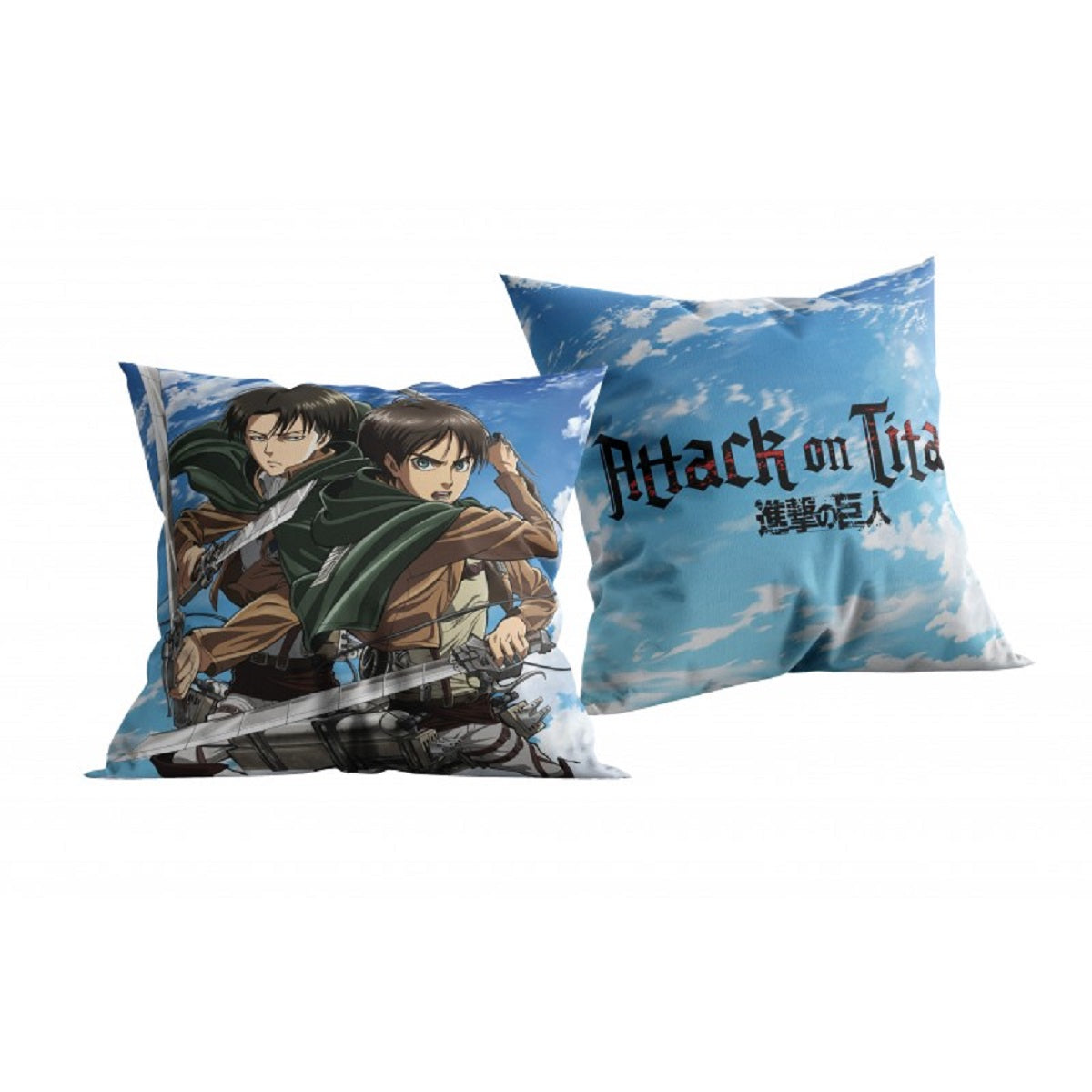 Attack on Titan Dekokissen Kuschelkissen (1 Stk.) 40 x 40 cm aus Polyester