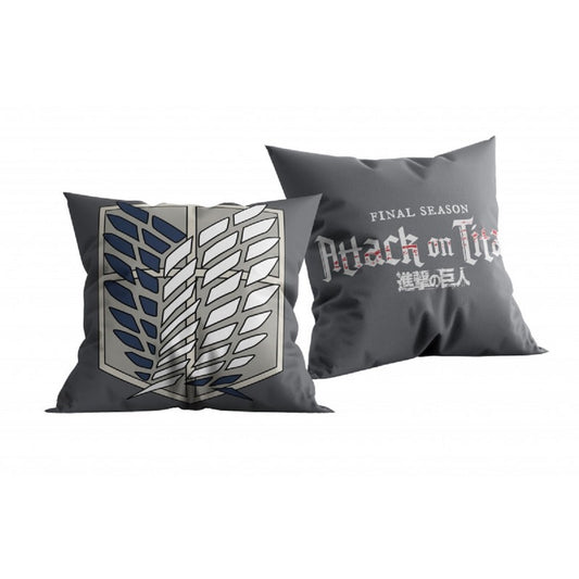Attack on Titan Dekokissen Kuschelkissen (1 Stk.) 40 x 40 cm aus Polyester