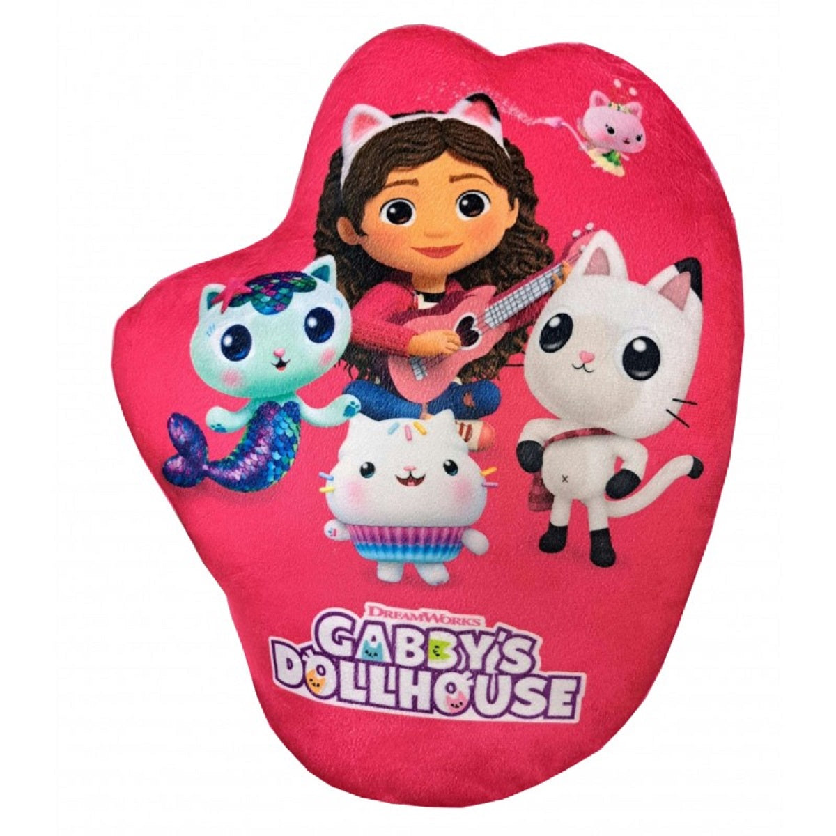 Gabby's Dollhouse Dekokissen Formkissen weich Kuschelkissen