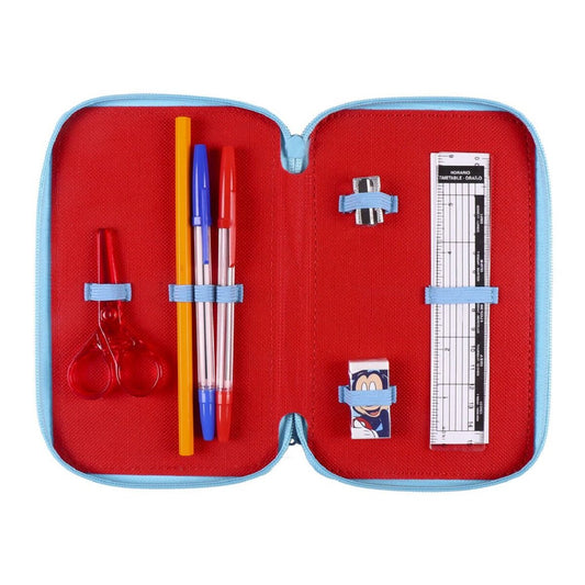 Komplettes Mickey Maus Federmäppchen 44-teiliges Set für Schule und Zuhause