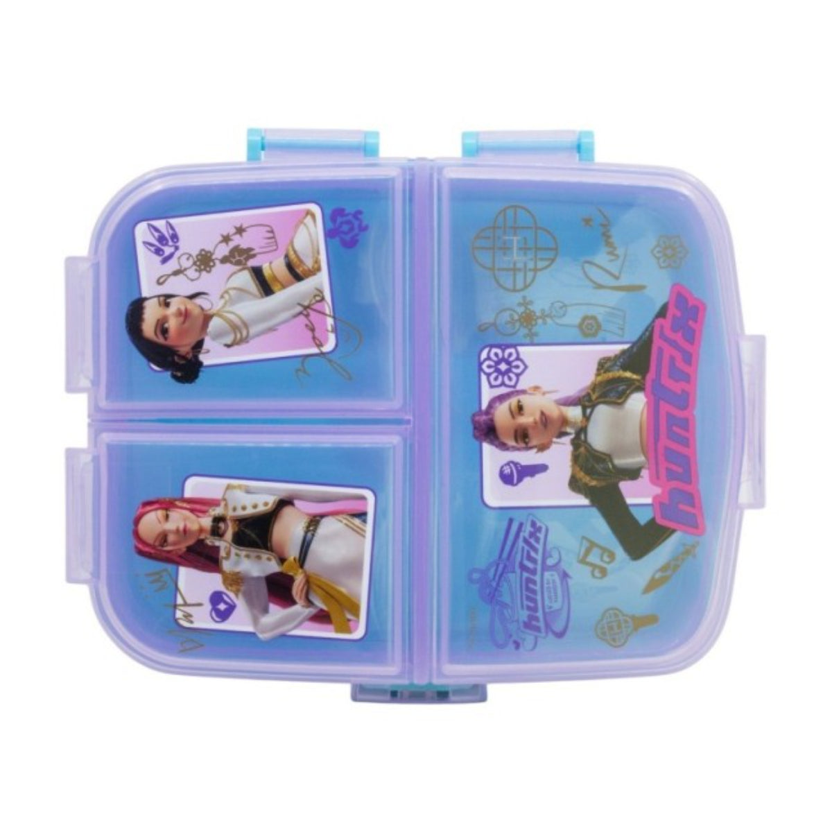 KPop Demon Hunters Multiple XL Brotdose Lunchbox mit Fan Motiv