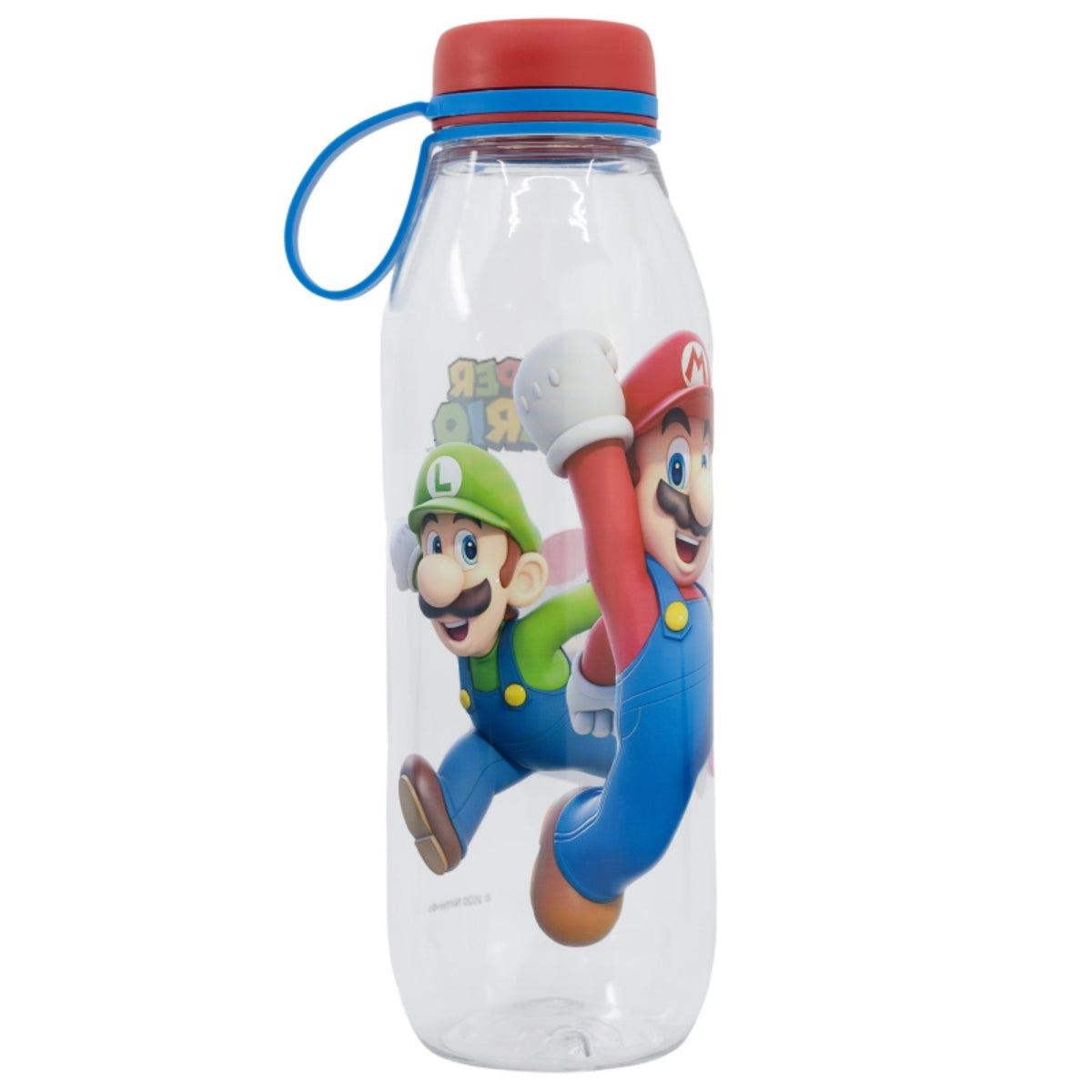 Super Mario Kinder Trinkflasche 650 ml Ecozen Adventure Bottle mit Trageschlaufe