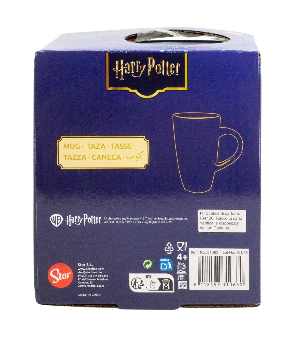 Harry Potter Keramiktasse 695 ml Latte Mug großer Kaffeebecher