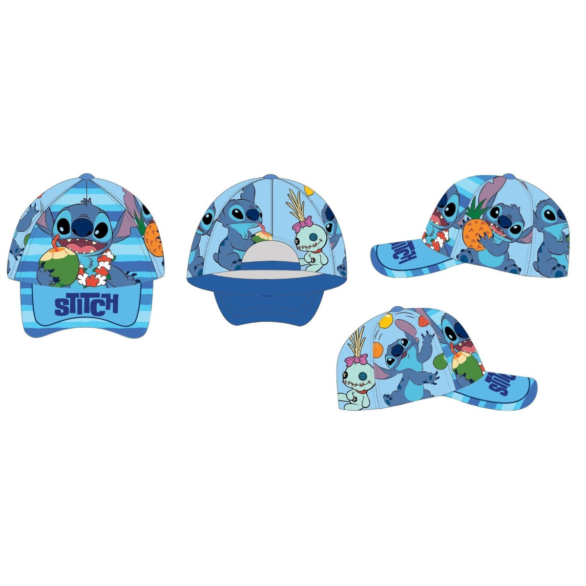 Lilo & Stitch Kinder Cap farbenfrohe Kappe für Alltag und Freizeit