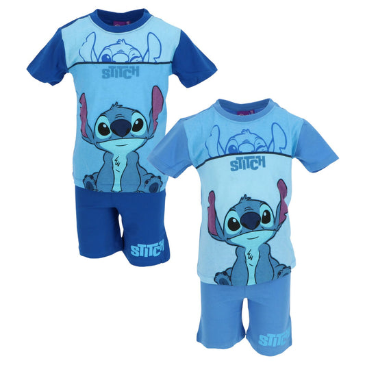 Lilo & Stitch Shortama – Kinderpyjama & Sommer Schlafanzug aus 100% Baumwolle
